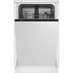 Máquina de Lavar Loiça Beko DIS35023 - Encastre Total - 45cm - 10 Conjuntos - Classe E