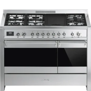 Fogão Smeg Opera - 120cm - 2 Fornos - Inox - A3-81