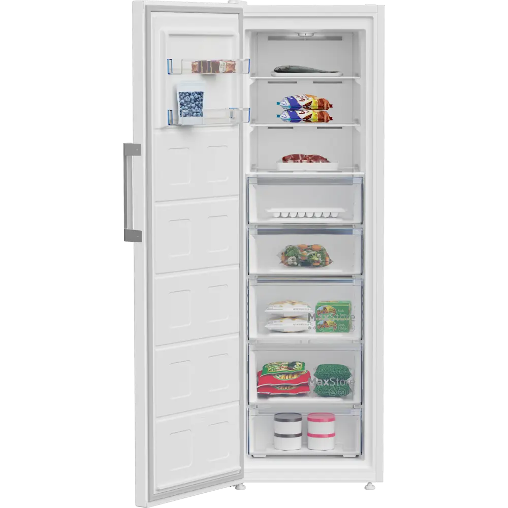 Congelador Vertical Beko - 185cm - NoFrost - Branco - B1RMFNE314W - Image 2