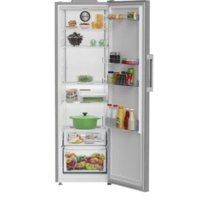 Frigorífico 1 Porta Beko - 186cm - AeroFlow NoFrost - Inox Look - B1RMLNE444XB