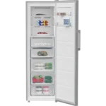 Congelador Vertical Beko - 185cm - NoFrost - Look Inox - B3RFNE314XB