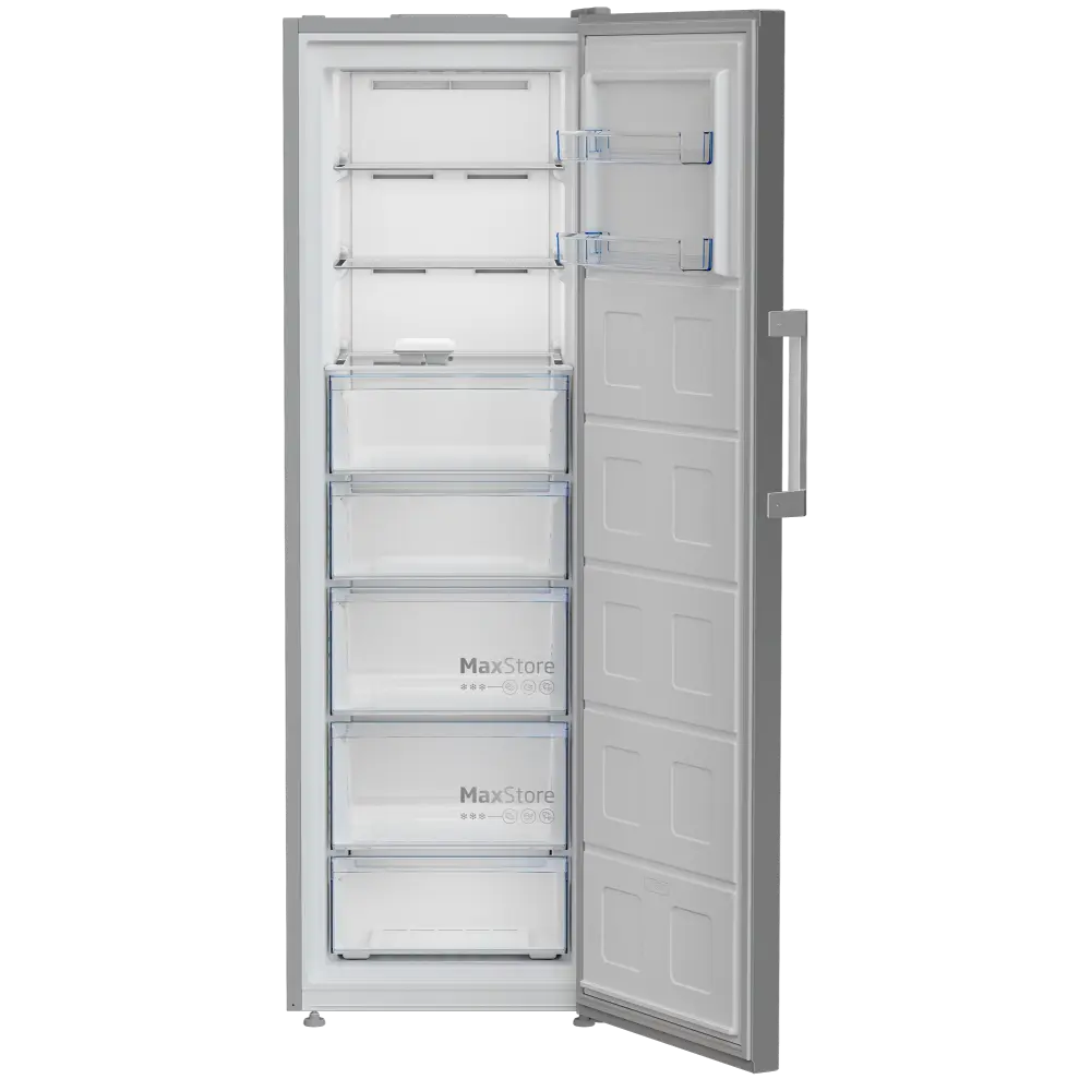 Congelador Vertical Beko - 185cm - NoFrost - Look Inox - B3RFNE314XB - Image 3