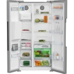 Frigorífico Americano Beko - 571L - NoFrost - HarvestFresh Dispensador - B3RGNE664ZDXB