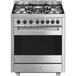 Fogão a Gás Smeg B71GMX2 - Master, Inox, 70cm, A