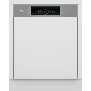 Máquina de Lavar Loiça Beko BDSN36440XC - Encastre Parcial - 60cm - Inox - Classe C