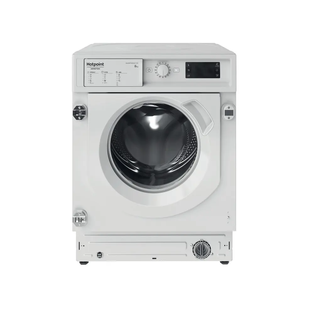 Máquina de Lavar Roupa Hotpoint - 8kg - 1400rpm - Integrável Active Care - BI WMHG 81485 EU