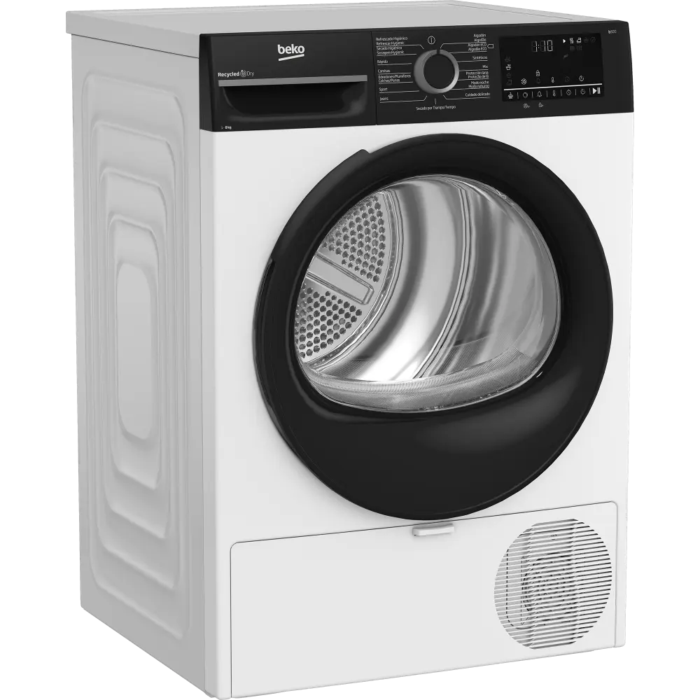 Máquina de Secar Roupa Beko - 8kg - Bomba de Calor - Classe A+++ - BM3T48249W - Image 6