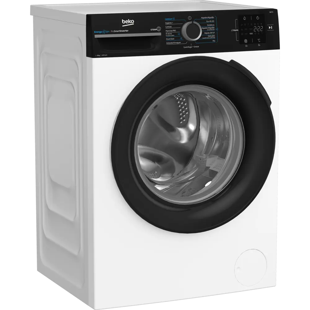 Máquina de Lavar Roupa Beko - 8kg - 1200rpm - BM3WFSU38213 - Image 3