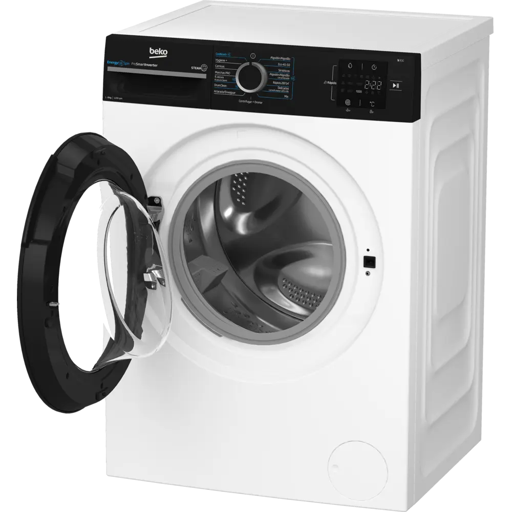 Máquina de Lavar Roupa Beko - 8kg - 1200rpm - BM3WFSU38213 - Image 4