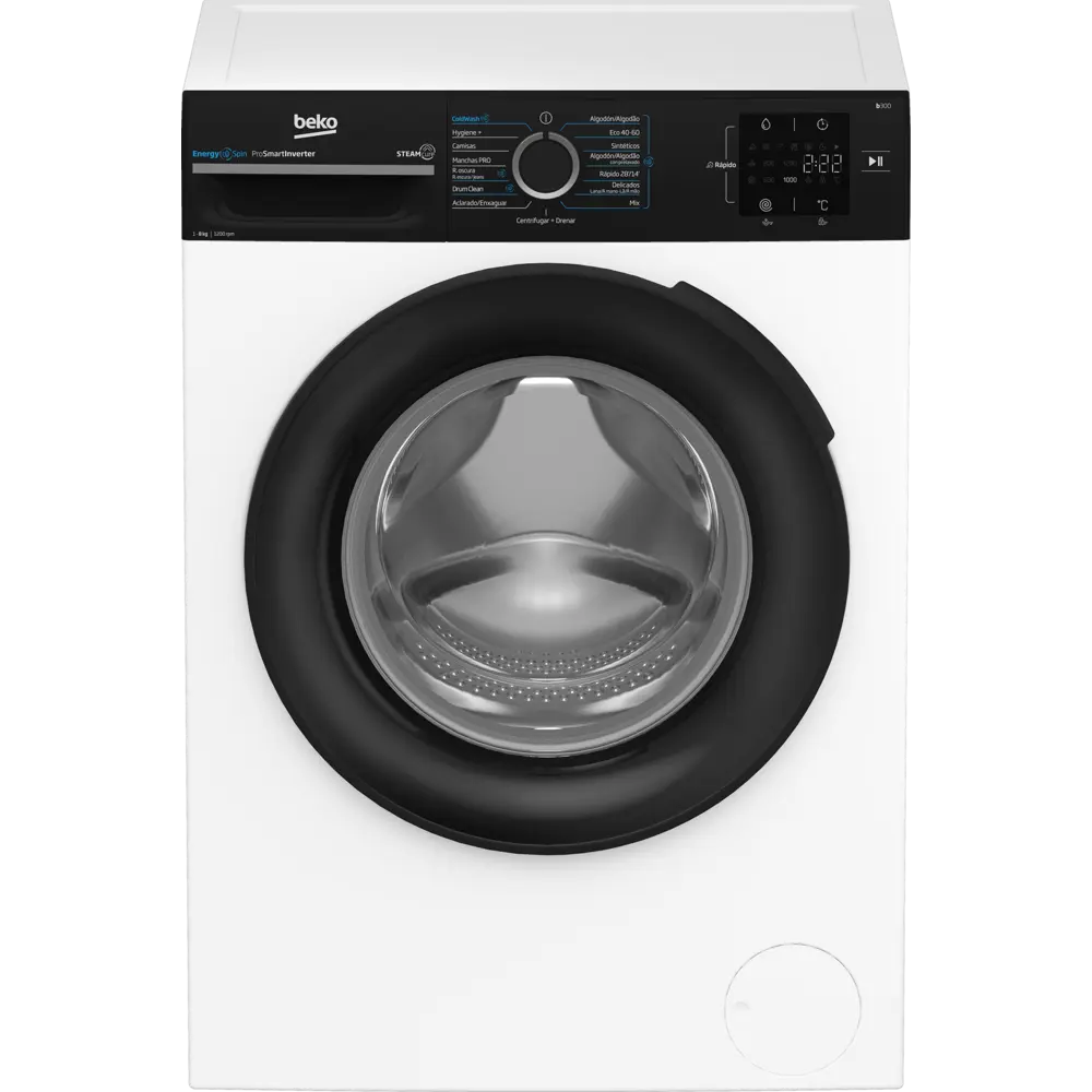 Máquina de Lavar Roupa Beko - 8kg - 1200rpm - BM3WFSU38213