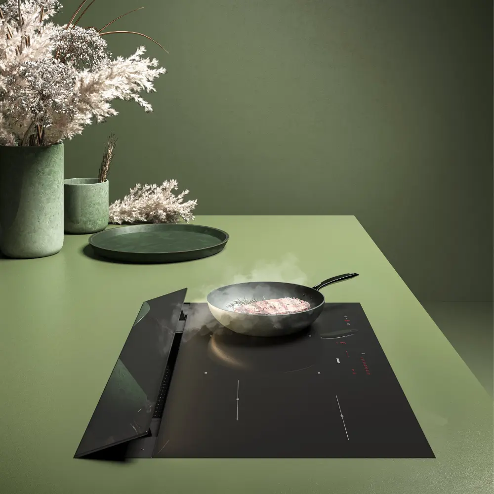 Placa com exaustão Falmec Brera - 75 cm - Black - 800 m3/h - Image 3