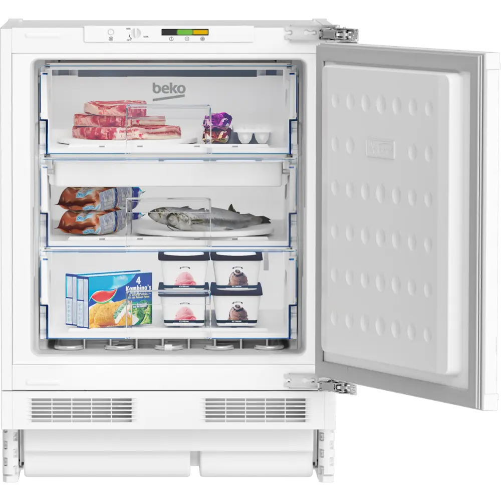 Congelador de Bancada Encastre Beko - 82cm Altura - Branco - BU1204N - Image 2