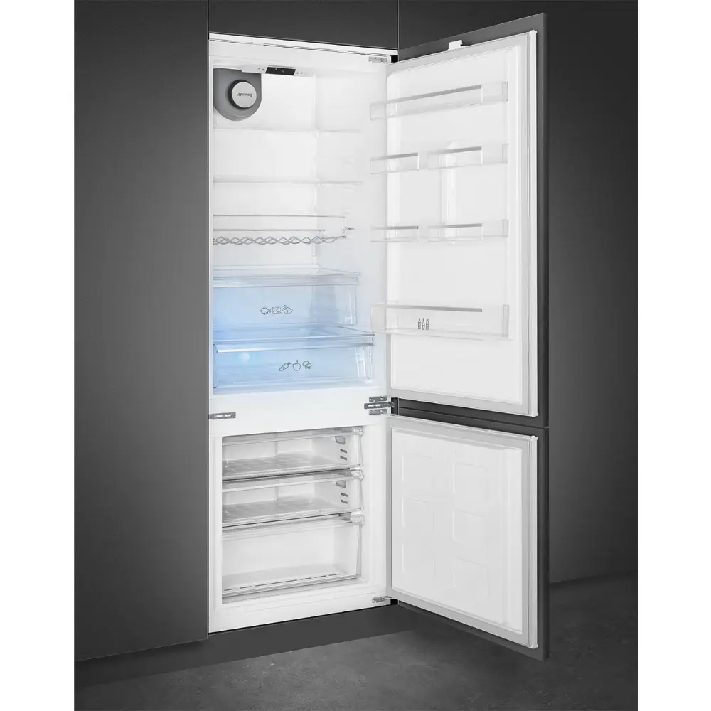 Frigorífico Combinado de Encastre Smeg XXL - 70cm Largura (194cm) - Ventilado - C475VE - Image 2