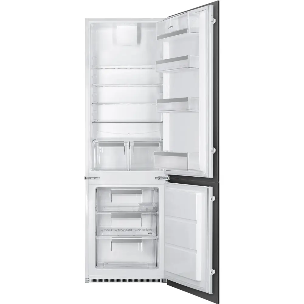 Frigorífico Combinado de Encastre Smeg - 178cm - LowFrost (Estático) - C81721E
