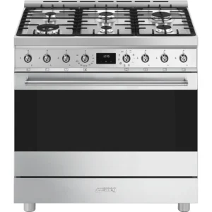 Fogão a Gás Smeg C9GMX2 - Sinfonia, Inox, 90cm, A