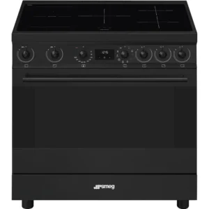 Fogão Indução Smeg C9IMN2 - Sinfonia, Preto mate, 90cm, Elétrico(Indu), A