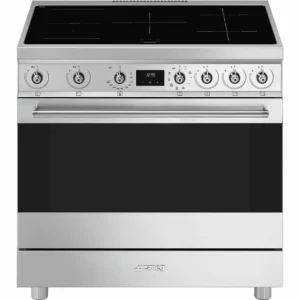 Fogão Indução Smeg C9IMX2 - Sinfonia, Inox, 90cm, Elétrico(Indu), A