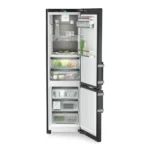Frigorífico Combinado Liebherr - 201cm - Prime BioFresh - BlackSteel (Preto) - CBNbsa 575i