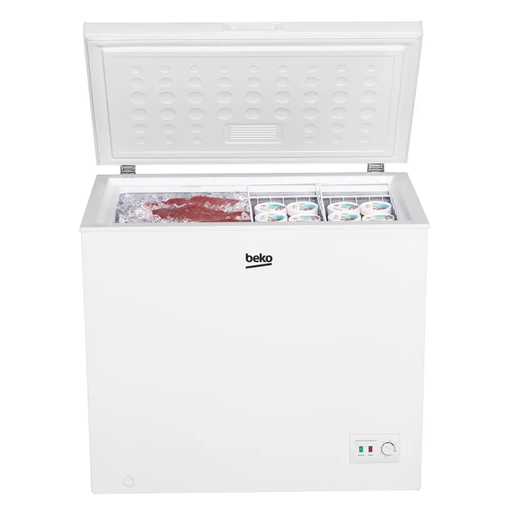 Arca Horizontal Beko - 200 Litros - MinFrost - CF200EWN