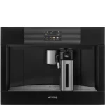 Máquina de Café de Encastre Smeg Linea - Automática - 45cm Altura - Vidro Preto - CMS4104B3