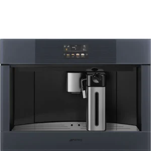 Máquina de Café de Encastre Smeg Linea - Automática - 45cm Altura - Neptune Grey - CMS4104G