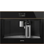 Máquina de Café de Encastre Smeg DSN - Automática - 45cm Altura - Vidro Preto - CMS4604NR