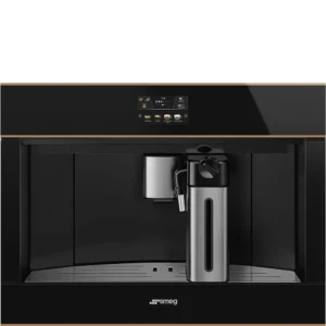 Máquina de Café de Encastre Smeg DSN - Automática - 45cm Altura - Vidro Preto - CMS4604NR