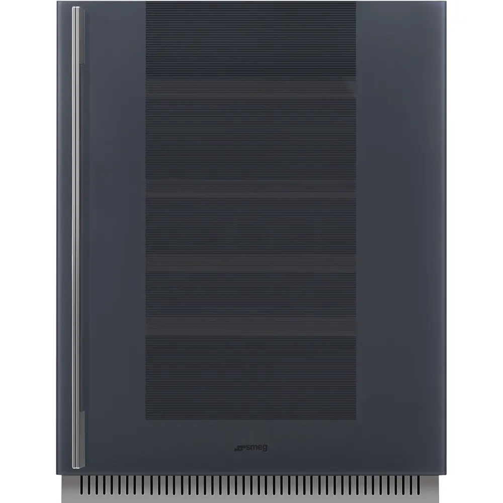 Garrafeira de Bancada Encastre Smeg Linea - 82cm - Neptune Grey - Dobradiça à Direita - CVI138RG