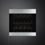 Garrafeira de Encastre Smeg Clássica - 60cm Altura - Inox Anti-dedadas - CVI329X3