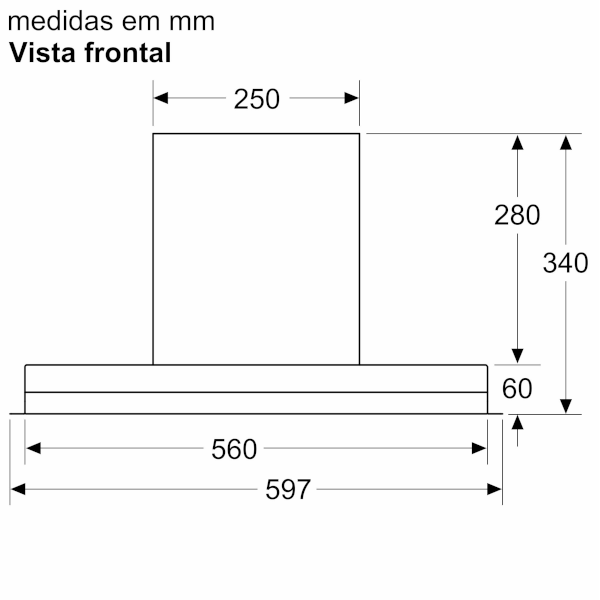 Exaustor Integrável Bosch DBB67AM60 - Image 4