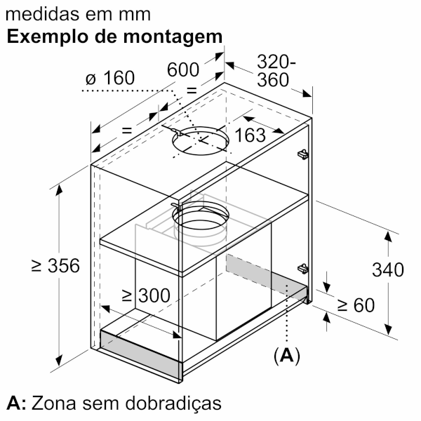 Exaustor Integrável Bosch DBB67AM60 - Image 5
