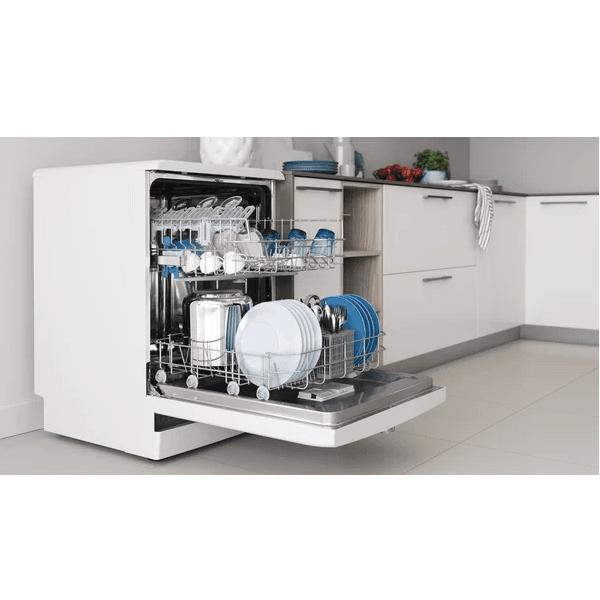 Máquina de Lavar Loiça Indesit DFO 3T133 A F - Livre Instalação - 60cm - Branco - Classe D - Image 3