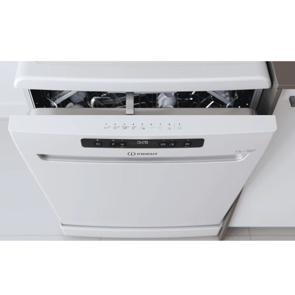 Máquina de Lavar Loiça Indesit DFO 3T133 A F - Livre Instalação - 60cm - Branco - Classe D - Image 4