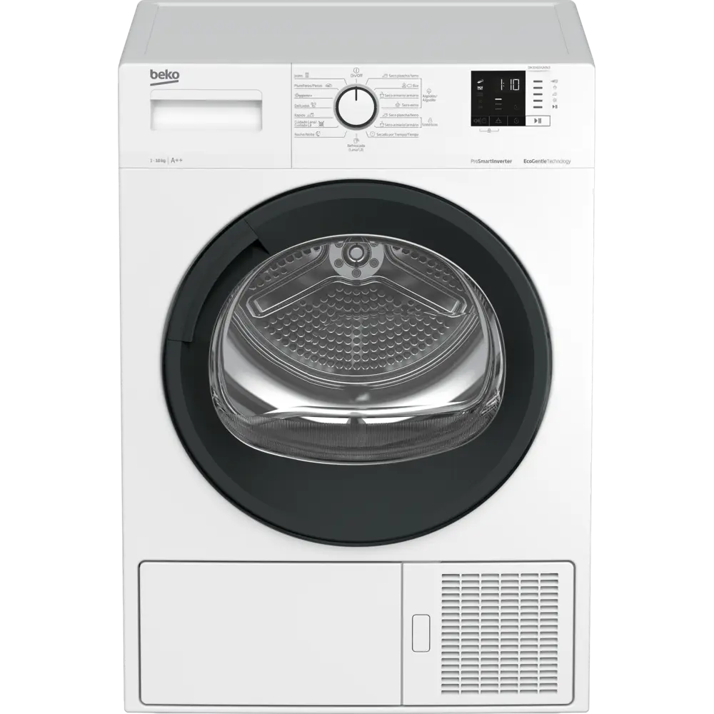 Máquina de Secar Roupa Beko - 10kg - Bomba de Calor - Hygiene Shield - DH10413GA0V2