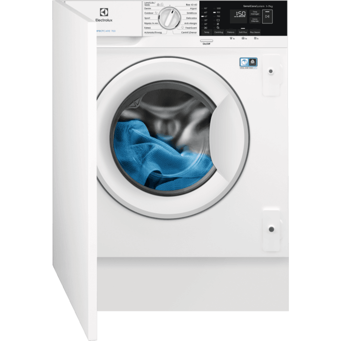 Máquina de Lavar Roupa Electrolux - 7kg - 1200rpm - Série 700 Integrável SteamCare - EN7F4722AN