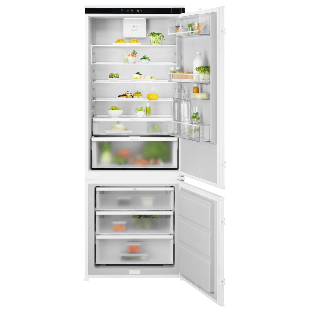 Frigorífico Combinado de Encastre Electrolux XXL - 75cm Largura (MaxiSpace) - GreenZone+ - ENG7TE75S