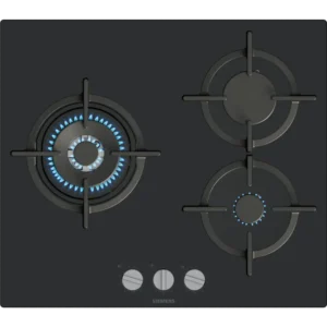 Placa a Gás Siemens iQ500 - 60 cm - Vidro Temperado com Wok 4kW e StepFlame - EP6A6CI10