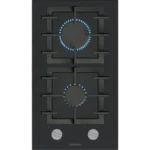Placa Dominó a Gás Siemens iQ700 - 30 cm com 2 Queimadores e StepFlame - ER3A6BI40