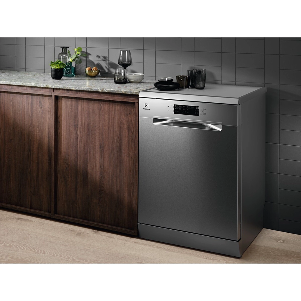 Máquina de Lavar Loiça Electrolux ESS47420SX - Livre Instalação - 60cm - Inox - Classe C - Image 4