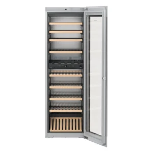 Garrafeira de Encastre Liebherr Vinidor - 178cm - Vidro Preto - TipOpen (Sem Puxador) - EWTgb 3583