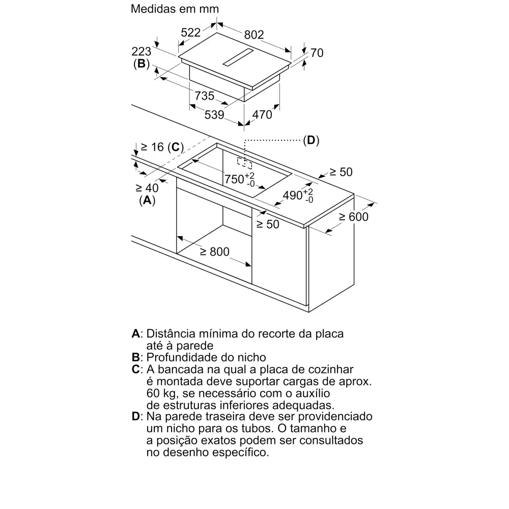Placa FlexInduction Siemens iQ700 com Exaustor Integrado - 80 cm e FryingSensor - EX851HJ26E - Image 4