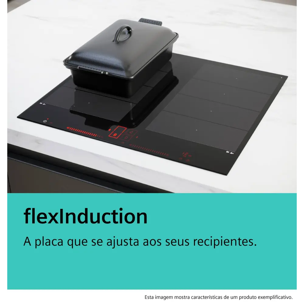 Placa FlexInduction Siemens iQ700 com Exaustor Integrado - 80 cm e FryingSensor - EX851HJ26E - Image 7