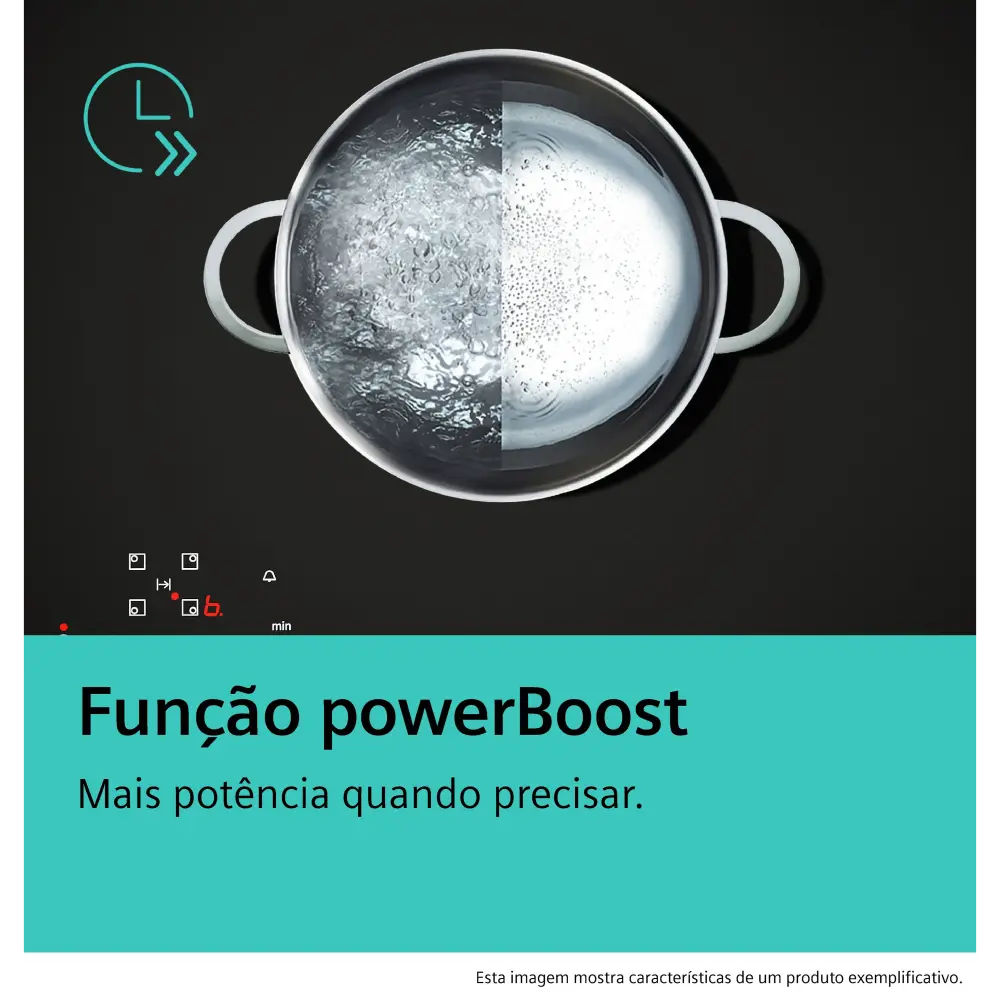 Placa FlexInduction Siemens iQ700 com Exaustor Integrado - 80 cm e FryingSensor - EX851HJ26E - Image 2