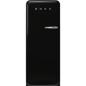 Frigorífico 1 Porta Smeg 50's Style - 153cm - Preto - Dobradiça à Esquerda - FAB28LBL6