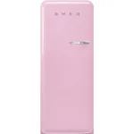 Frigorífico 1 Porta Smeg 50's Style - 153cm - Rosa - Dobradiça à Esquerda - FAB28LPK6