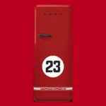 Frigorífico 1 Porta Smeg Porsche - 153cm - Livery Salzburg - Dobradiça à Direita - FAB28RDP9176