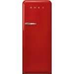 Frigorífico 1 Porta Smeg 50's Style - 153cm - Vermelho - Dobradiça à Direita - FAB28RRD6