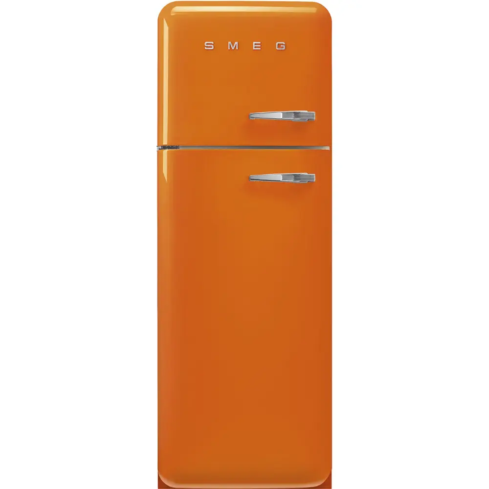 Frigorífico 2 Portas Smeg Anni 50 - 172cm - Laranja - Dobradiça à Esquerda - FAB30LOR6