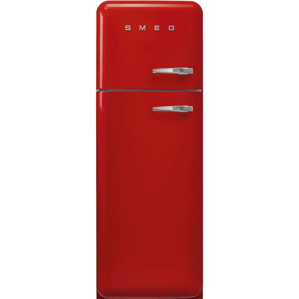 Frigorífico 2 Portas Smeg 50's Style - 172cm - Vermelho - Dobradiça à Esquerda - FAB30LRD6