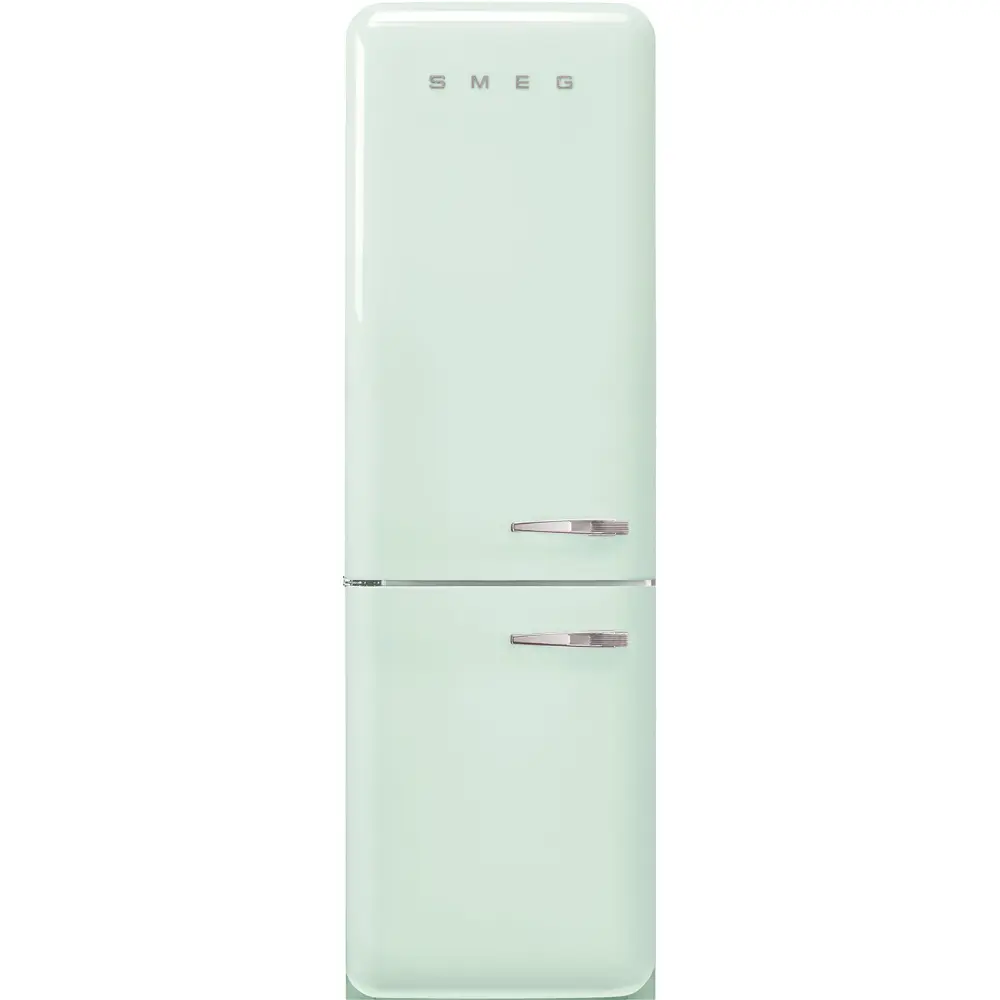 Frigorífico Combinado Smeg Anni 50 - NoFrost - Verde Pastel Água - Dobradiça à Esquerda - FAB32LPG6